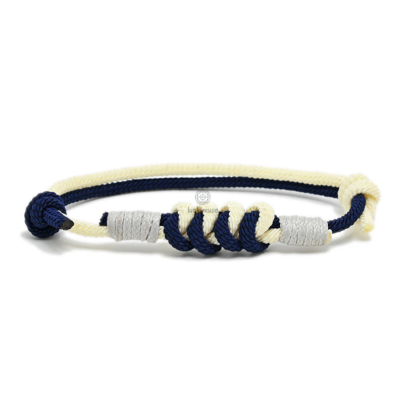 Samsara Knot Strength Reincarnation Knot Braid String Bracelet with Simple Design - Image 18