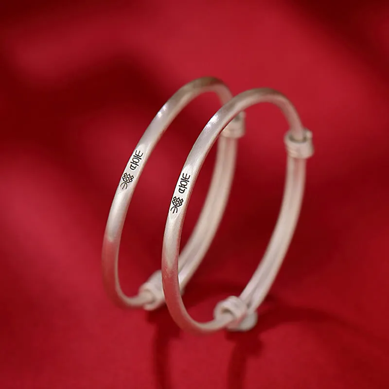 Luck Muse 999 Sterling Silver Kids Child Bracelet for Peace, Joy, and Protection - Image 10