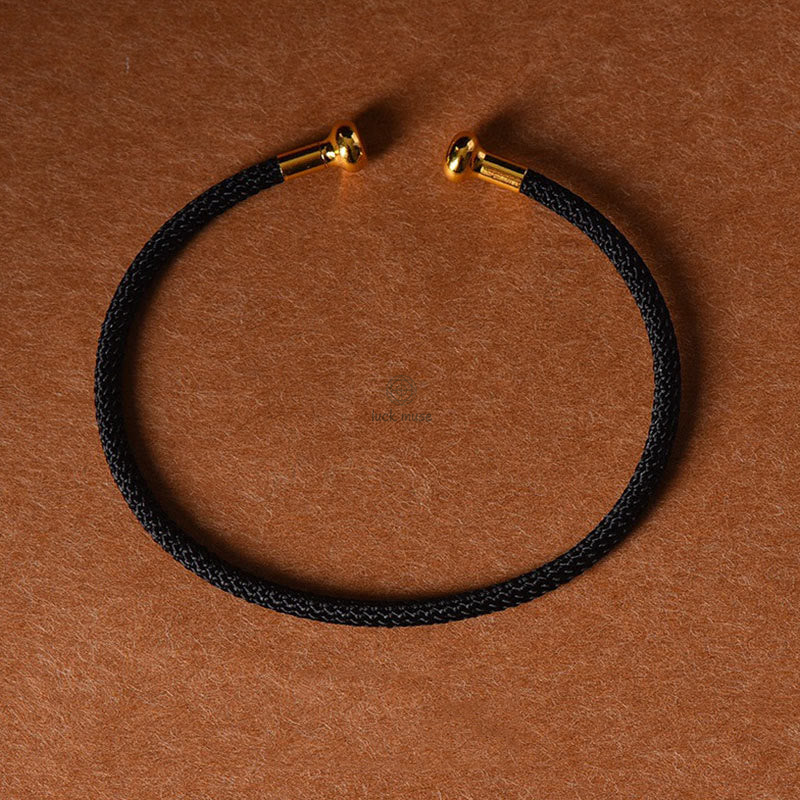 Luck Muse Handmade Luck Braid Cuff Bracelet - Image 13
