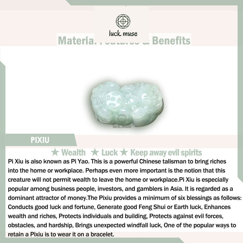 Tibetan Jade PiXiu Prosperity Bracelet by Luck Muse Shop - Image 7