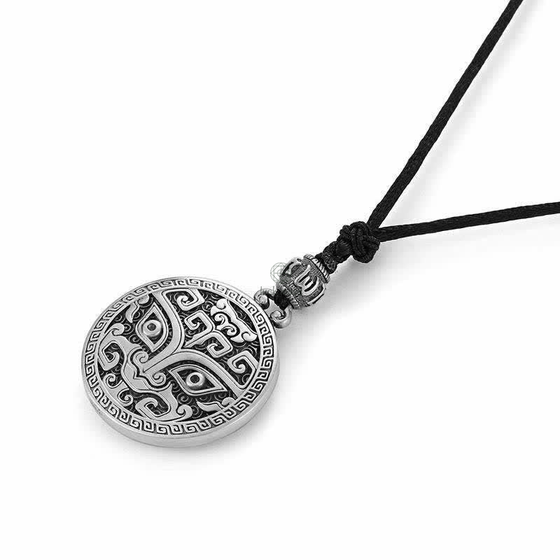 Feng Shui Taotie Wealth Mythical Creature Necklace Pendant - Image 10