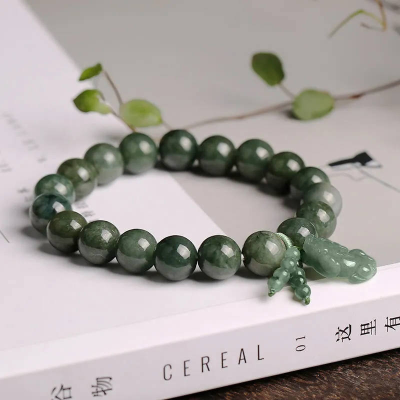 Tibetan Jade PiXiu Prosperity Bracelet by Luck Muse Shop - Image 3