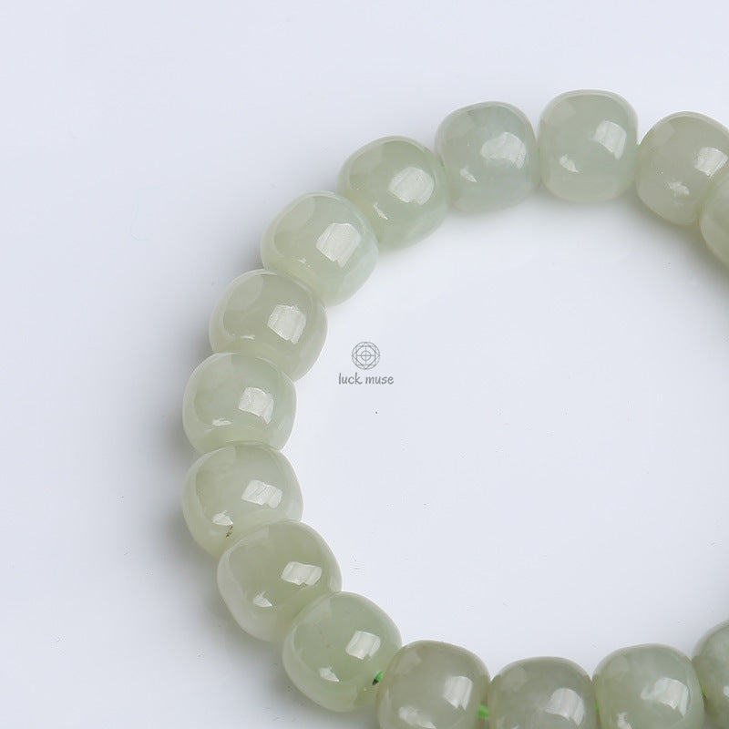 Luck Muse Gradient Jade Blessing Bracelet - Image 8