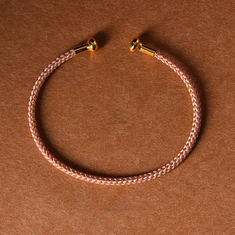 Luck Muse Handmade Luck Braid Cuff Bracelet - Image 17