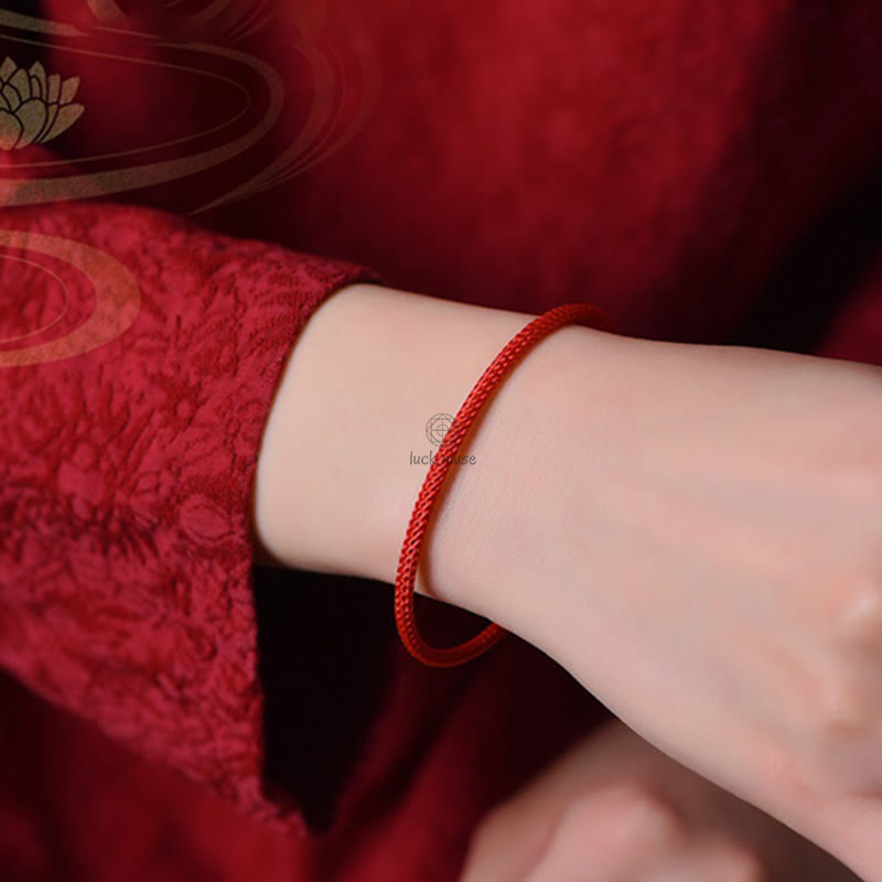 Luck Muse Handmade Luck Braid Cuff Bracelet - Image 3