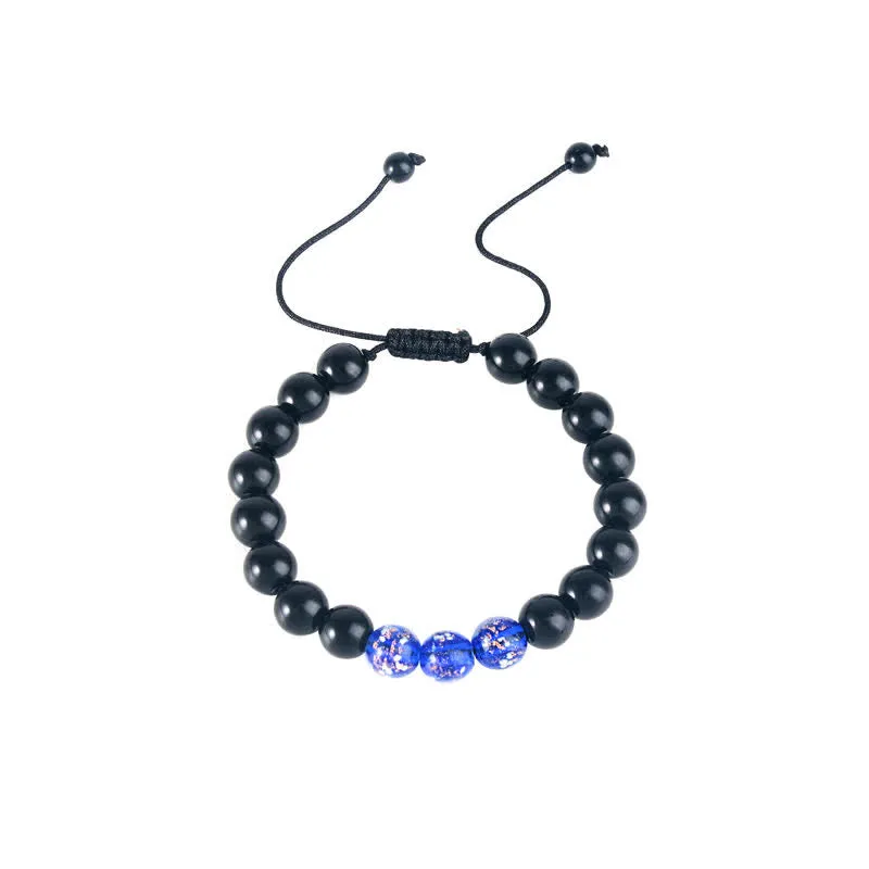 Black Obsidian Glowstone Strength Bracelet - Image 17