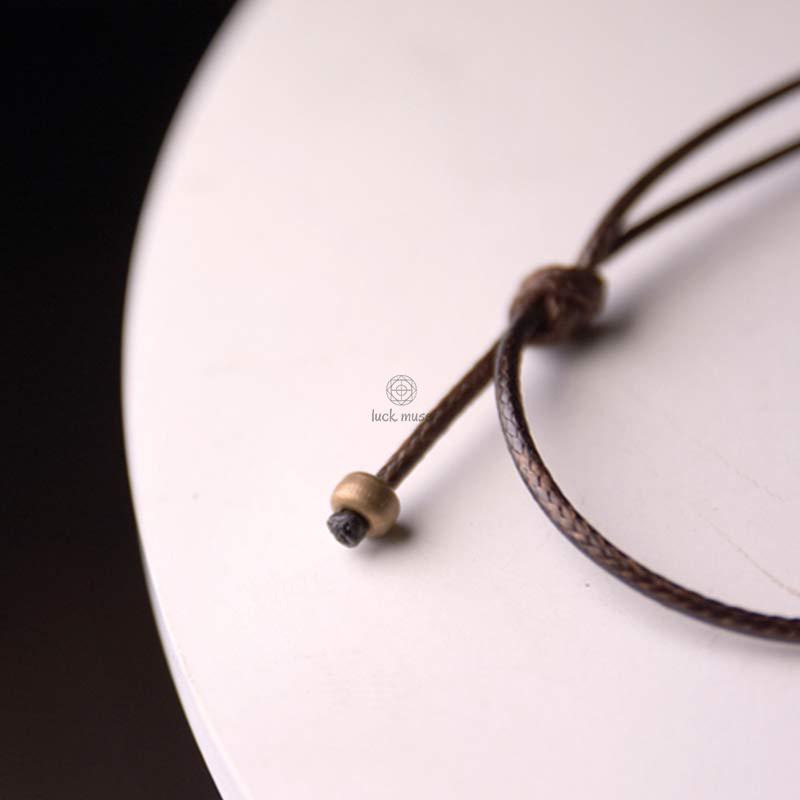 Zen Circle Ebony Wood Necklace Pendant for Enlightenment - Image 12