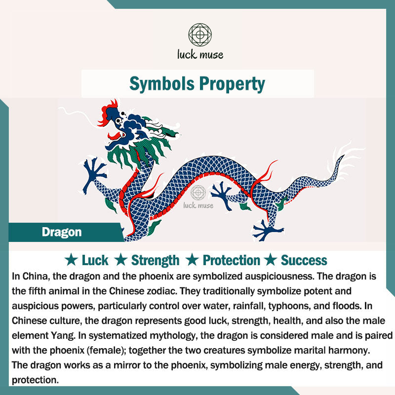 Luck Muse Year of the Dragon Sterling Silver Adjustable Ring for Luck and Strength - Image 9