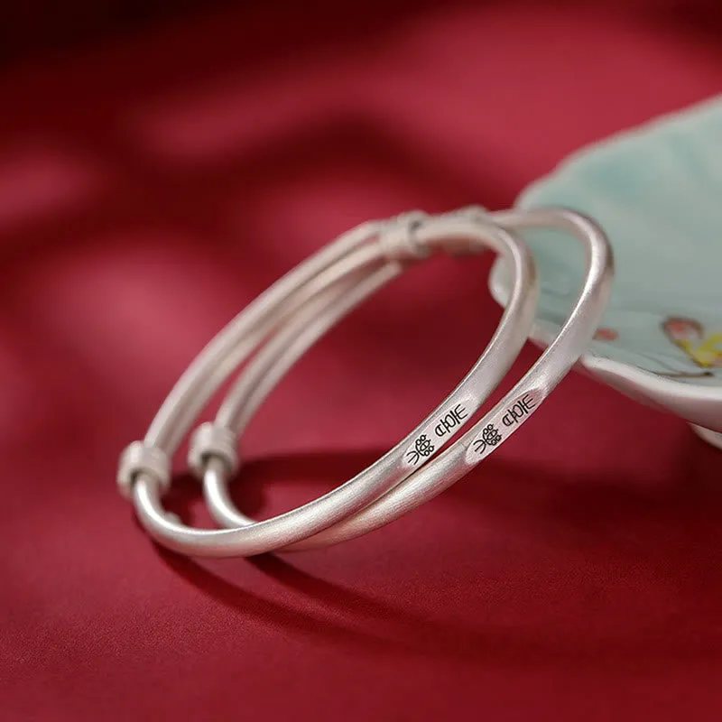 Luck Muse 999 Sterling Silver Kids Child Bracelet for Peace, Joy, and Protection - Image 9