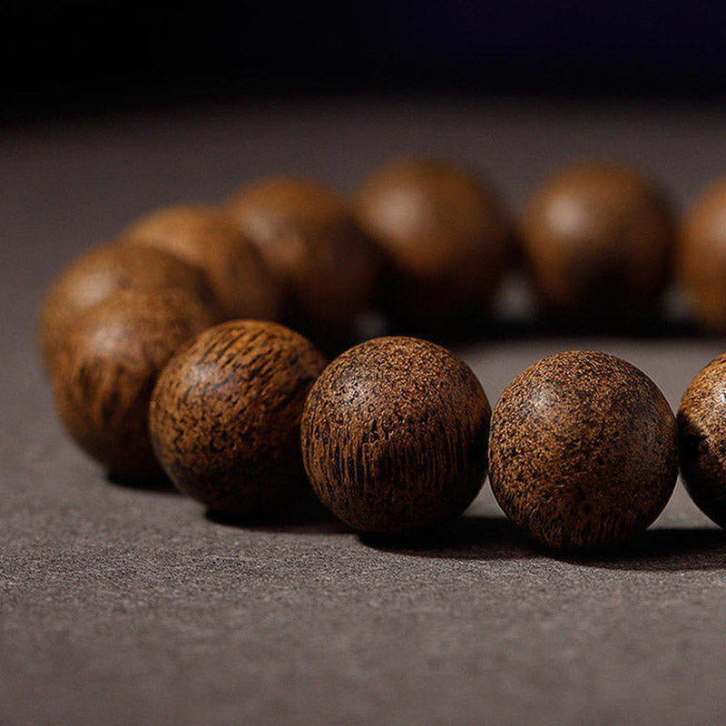 Chinese Zodiac Natal Buddha Agarwood Silver Bracelet for Peace and Calm - Image 19