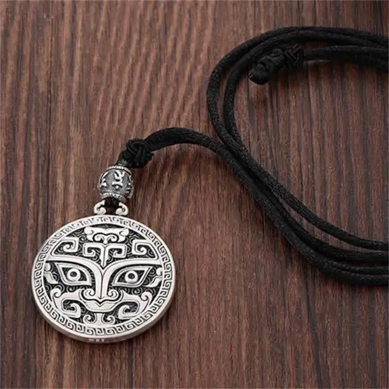 Feng Shui Taotie Wealth Mythical Creature Necklace Pendant - Image 5