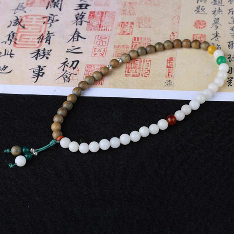 Luck Muse Green Sandalwood Bodhi Seed Luck Awakening Bracelet - Image 6