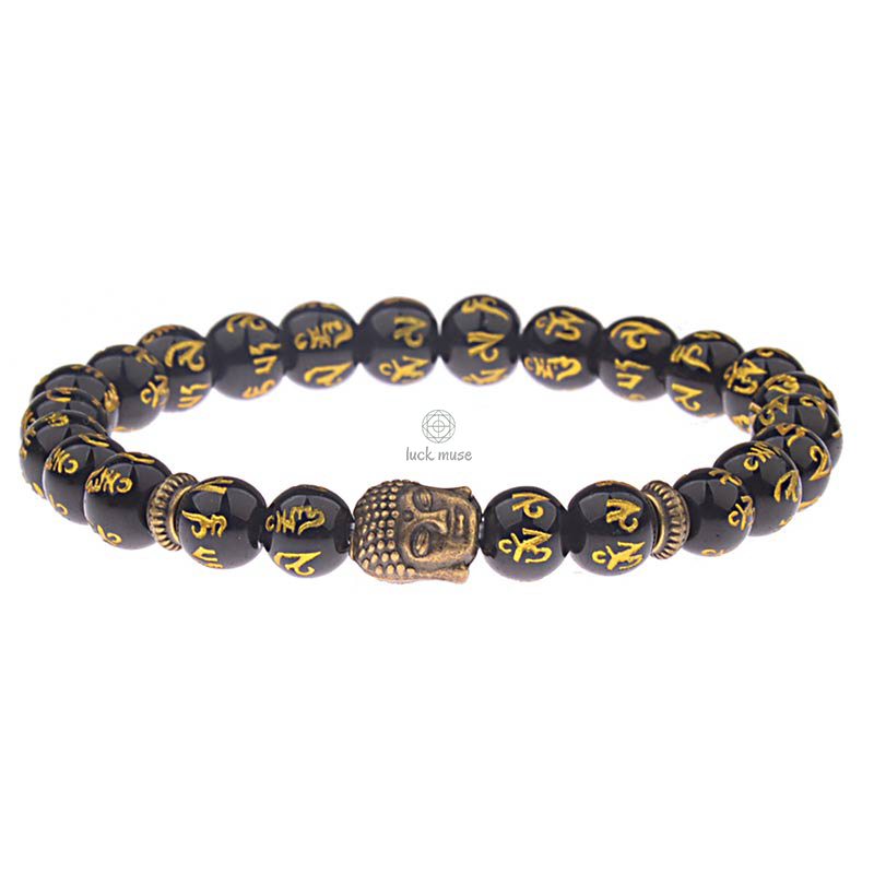 Tibetan Mantra Amulet Bracelet - Luck Muse Collection - Image 3