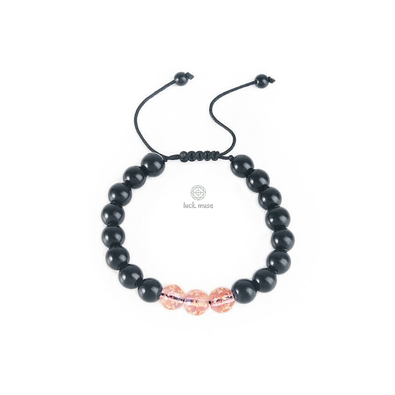 Black Obsidian Glowstone Strength Bracelet - Image 13