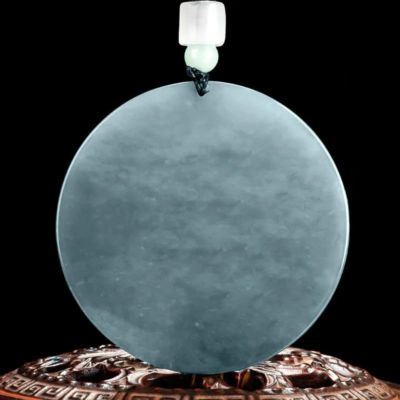 Luck Muse Kwan Yin Avalokitesvara Jade Abundance Necklace - Image 4