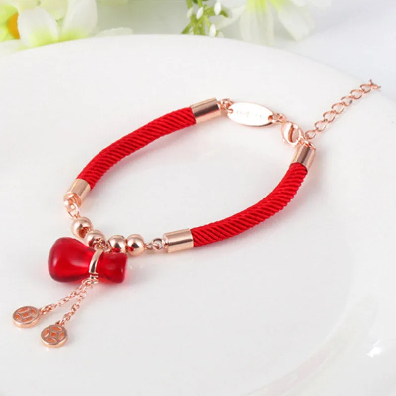 Red Agate Wealth Attractor Bracelet - Image 3