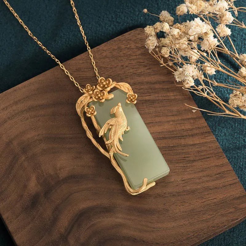 Green Aventurine Balance Necklace Pendant by Luck Muse Shop - Image 3