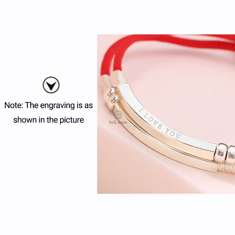 925 Sterling Silver Red String Layered Bracelet by Luck Muse Shop - Image 22