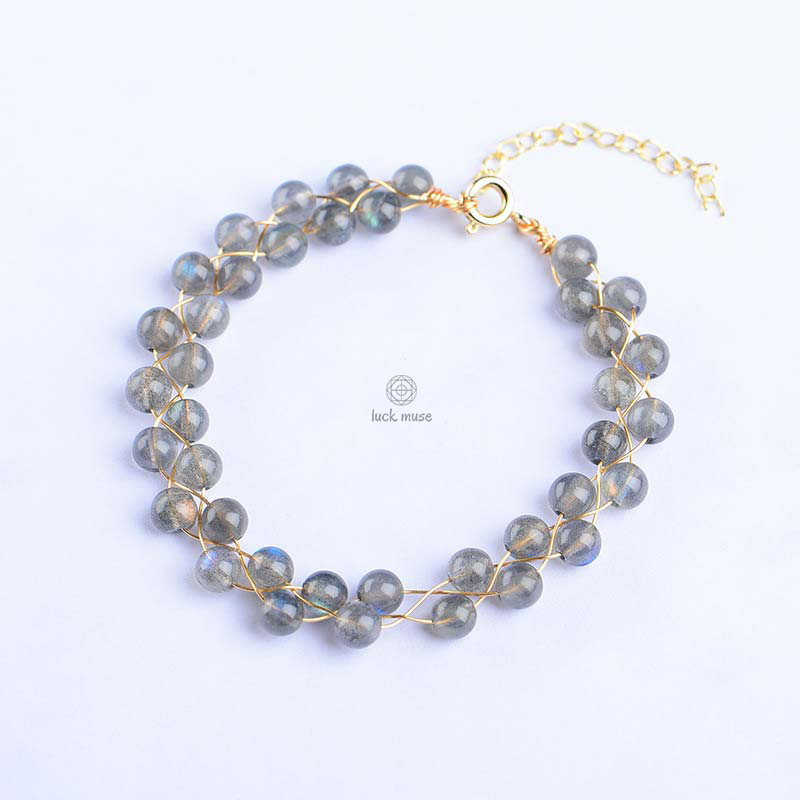 Natural Moonstone Love Blessing Bracelet by Luck Muse Shop - Image 9
