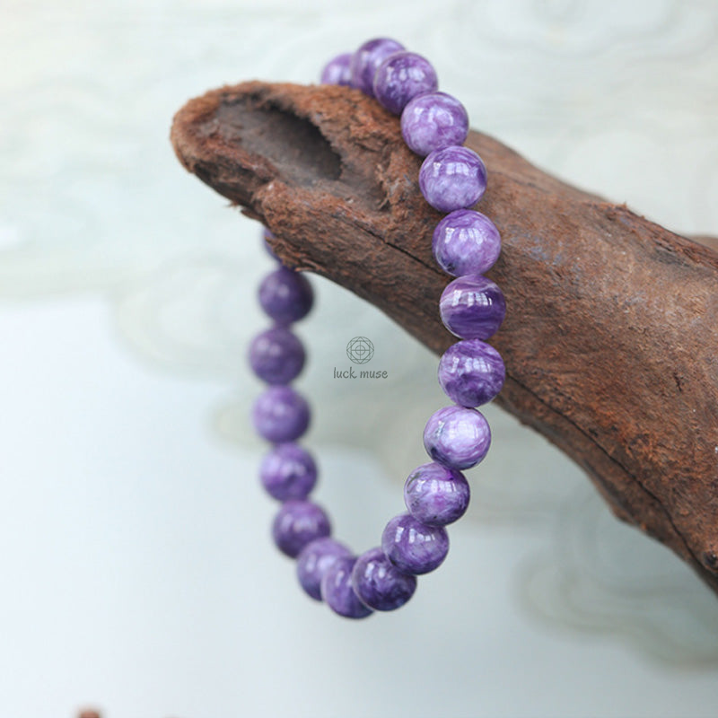 Amethyst Positive Transformation Crystal Bracelet - Image 6