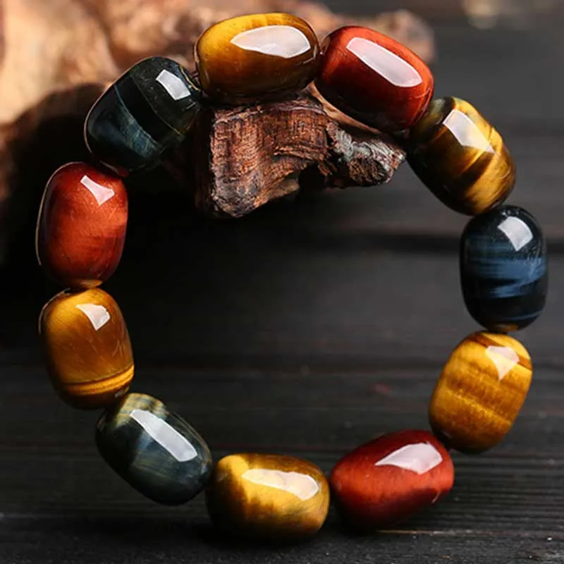 Natural Tiger Eye Healing Protection Bracelet - Luck Muse Shop