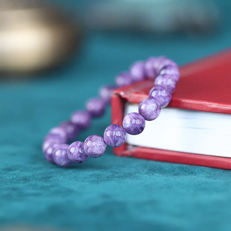 Amethyst Positive Transformation Crystal Bracelet - Image 5