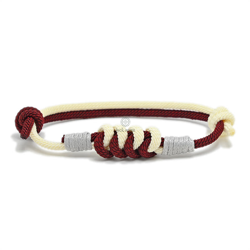 Samsara Knot Strength Reincarnation Knot Braid String Bracelet with Simple Design - Image 16