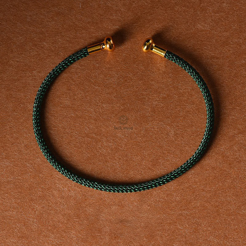 Luck Muse Handmade Luck Braid Cuff Bracelet - Image 28