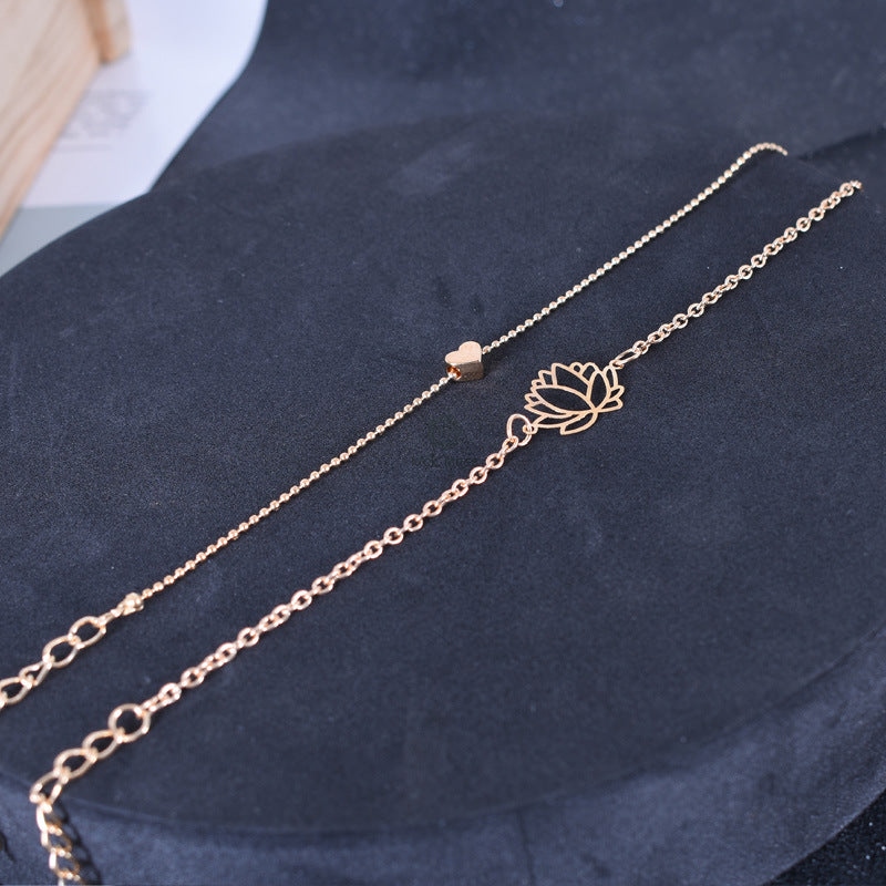 Buddha Lotus Love Heart Bracelet Set - Image 6