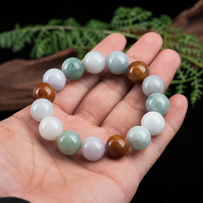 Natural Jade Healing Protection Bracelet - Luck Muse Shop - Image 3