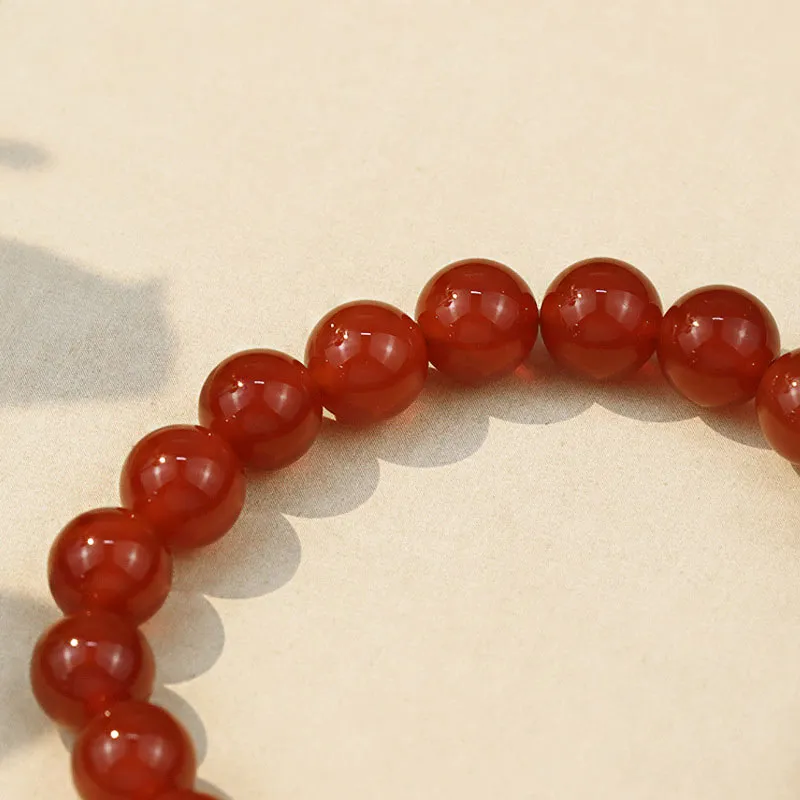 Red Agate Buddha Success Bracelet by Luck Muse Shop - Image 4