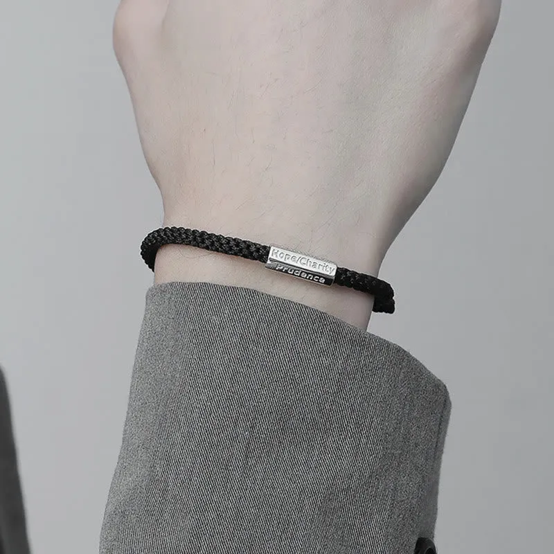 Seven Deadly Sins & Virtues Braided String Bracelet with Luck Muse - Image 17
