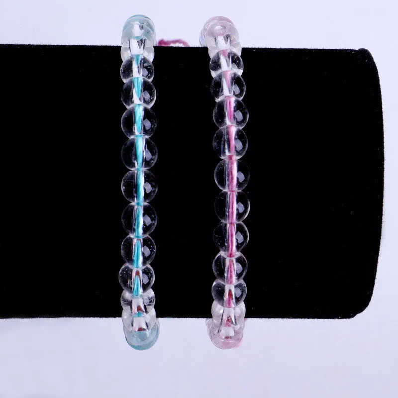 Handmade Glass Beads Braided String Adjustable Bracelet with Luck Muse Essence - Image 10