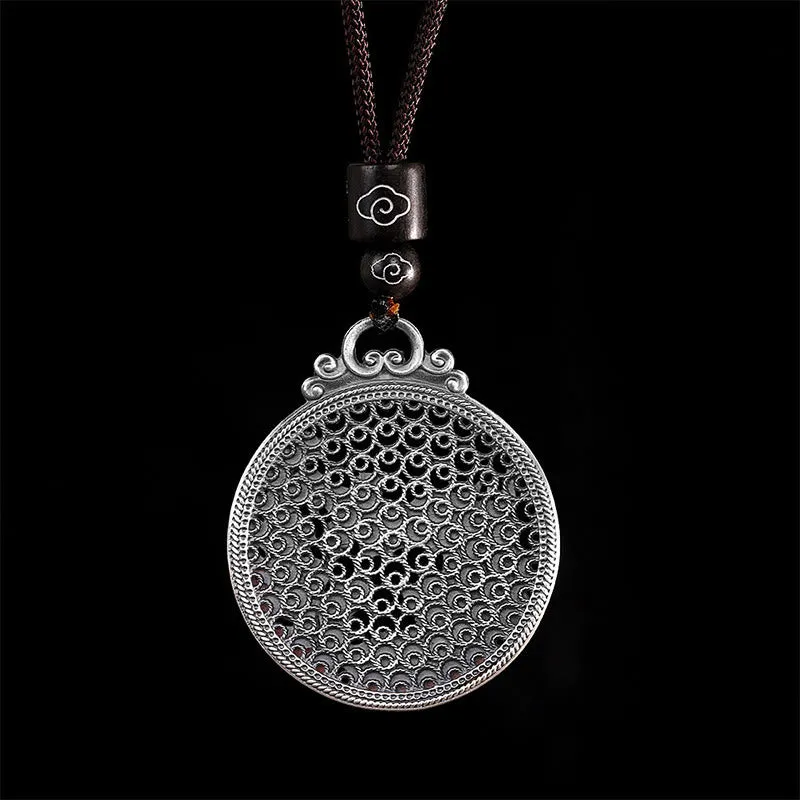 Luck Muse 990 Sterling Silver Phoenix Luck Protection Pendant Necklace - Image 5