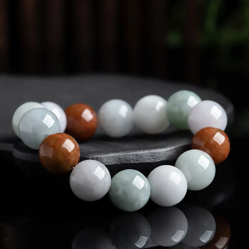 Natural Jade Healing Protection Bracelet - Luck Muse Shop - Image 5