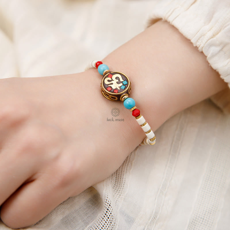 Tibetan Turquoise Buddha Bracelet for Protection and Strength - Image 10