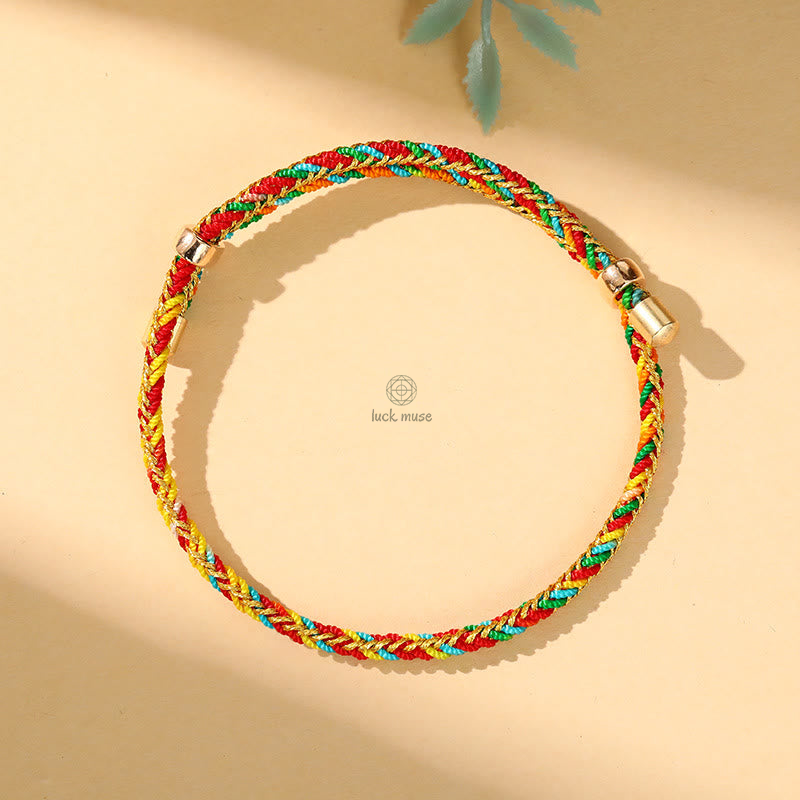 Colorful Zongzi Pattern Luck Muse Bracelet - Handmade Luck Bracelet for Children and Adults - Image 25