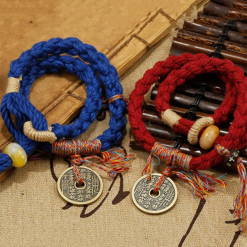 Handmade Luck Muse Money Warding Bracelet for Protection from Evil Spirits