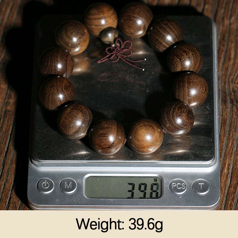 Rare Phoebe Zhennan Wood Blessing Bracelet - Image 19